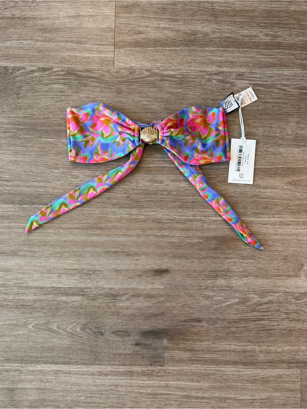 NWT Runaway The Label Diaz Iris Brazil Top, Size Small